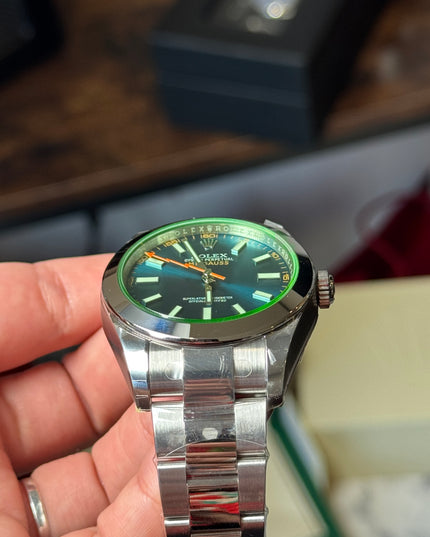 ROLEX MILGAUSS AZUL SUIZO