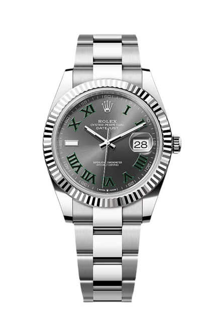 ROLEX DATEJUST WIMBLENDON 41MM SUIZO - OYSTER