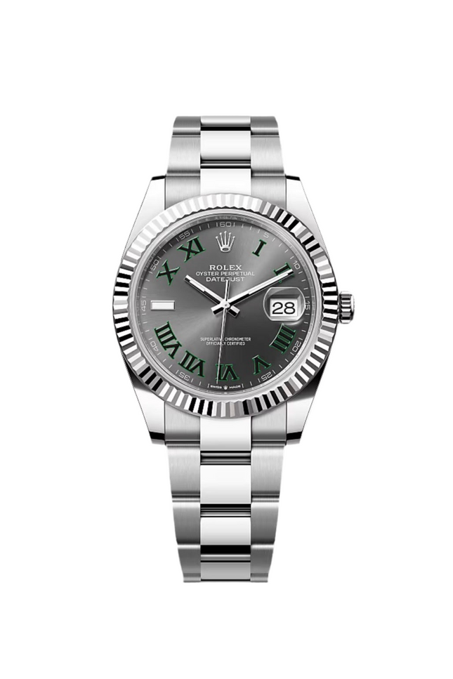 ROLEX DATEJUST WIMBLENDON 41MM SUIZO - OYSTER