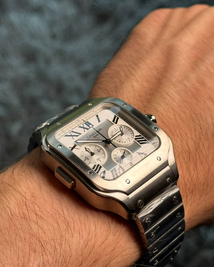 CARTIER SANTOS CRONÓGRAFO