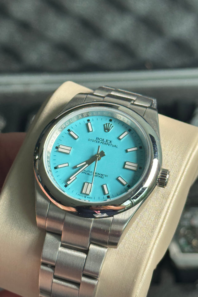 ROLEX OYSTER PERPETUAL 41 - FONDO TURQUESA 41MM