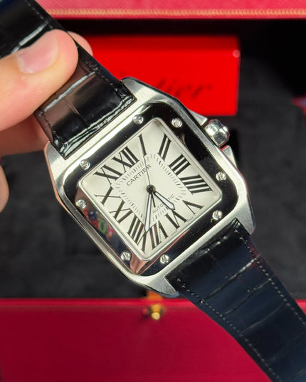 CARTIER SANTOS 100 SUIZO