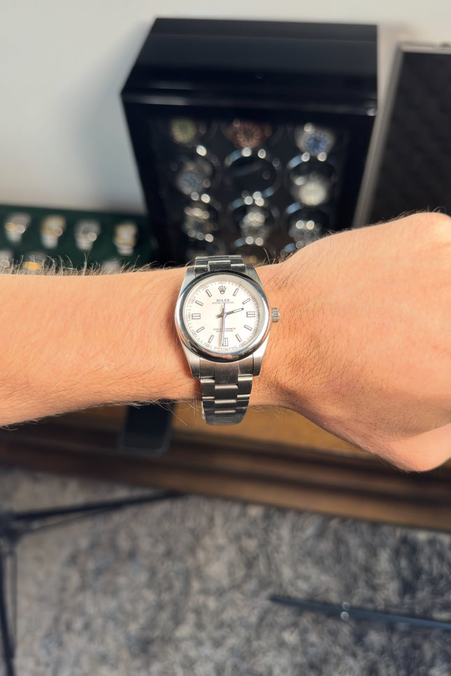 ROLEX OYSTER PERPETUAL 36MM - FONDO BLANCO