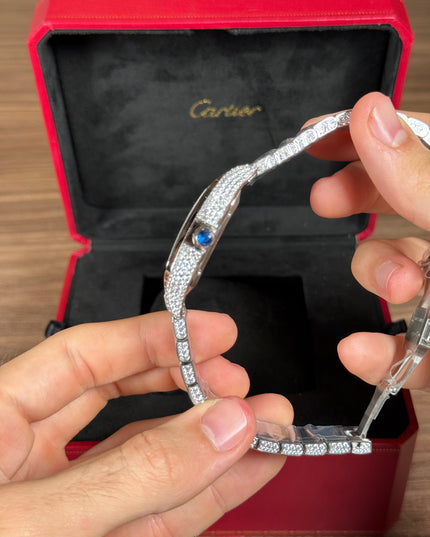 CARTIER SANTOS FULL ICE SUIZO