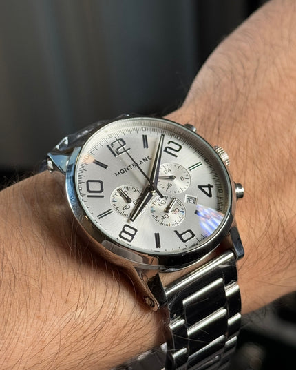 MONTBLANC CRONÓMETRO - PLATEADO