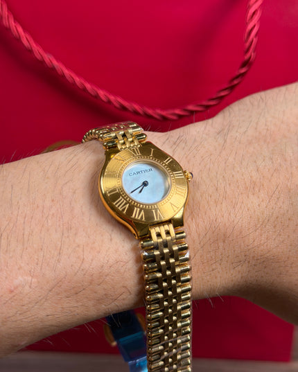 CARTIER MUST 21 DORADO
