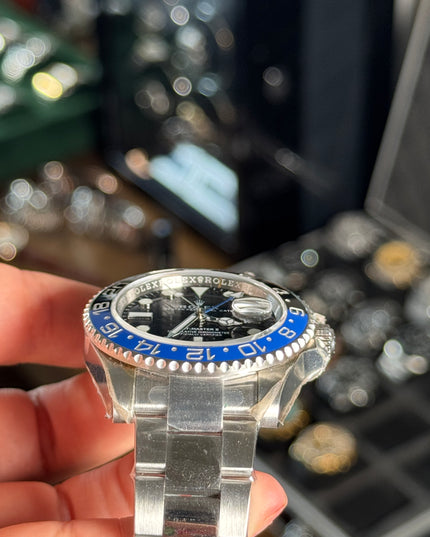 ROLEX GMT MASTER II BATMAN SUIZO - OYSTER