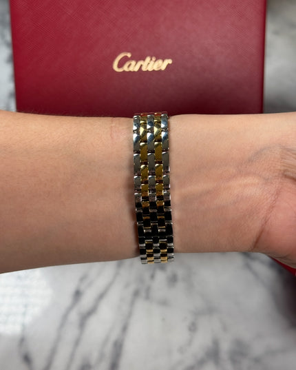 CARTIER SANTOS PANTHERE BICOLOR