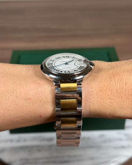 CARTIER BALLON BLEU BICOLOR 40MM