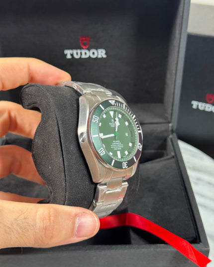TUDOR PELAGOS 39 ACERO - VERDE