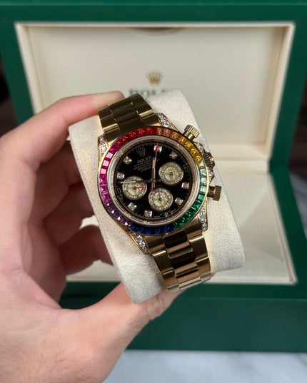 ROLEX DAYTONA RAINBOW DORADO
