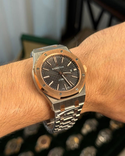 AUDEMARS PIGUET ROYAL OAK - DÚO TONO ROSE GOLD
