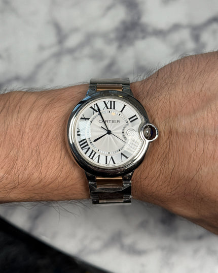 CARTIER BALLON BLEU ROSE GOLD 40MM