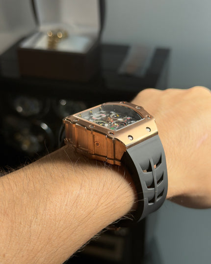 RICHARD MILLE CHRONOGRAPH AUTOMATIC MEN'S WATCH RM 11-03 RG (ROSE GOLD)