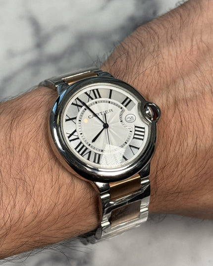 CARTIER BALLON BLEU ROSE GOLD 40MM