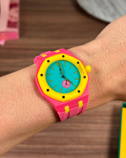 AUDEMARS PIGUET x SWATCH ROYAL POP OTG ROZ