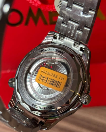 OMEGA SEAMASTER DRIVER 300M AUTOMÁTICO - FONDO NEGRO SUIZO