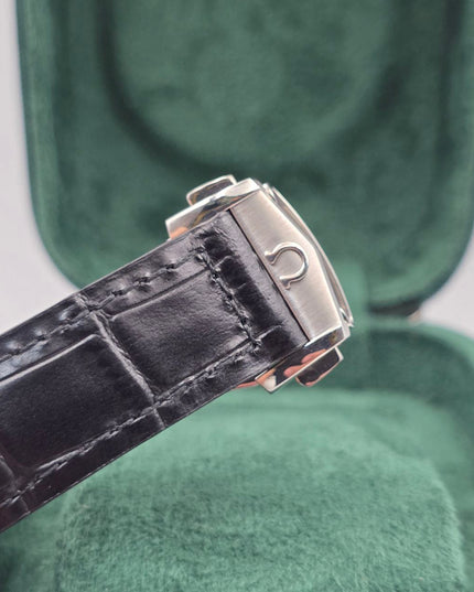 OMEGA SPEEDMASTER MOONWATCH PROFESSIONAL - ACERO CON EXTENSIBLE PIEL