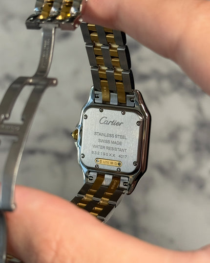 CARTIER SANTOS PANTHERE BICOLOR