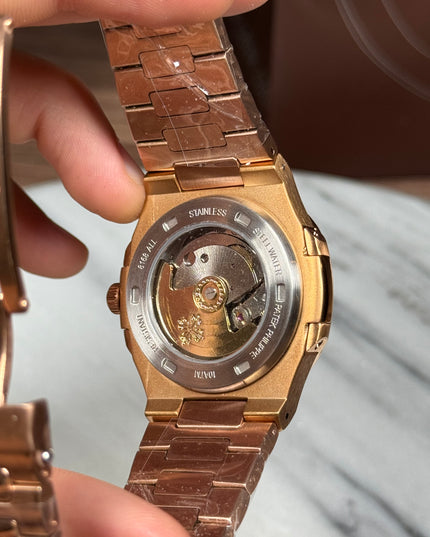 PATEK PHILIPPE ROSEGOLD BLACK DIAL