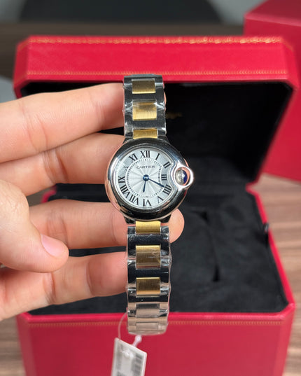CARTIER BALLON BLEU 28MM BICOLOR