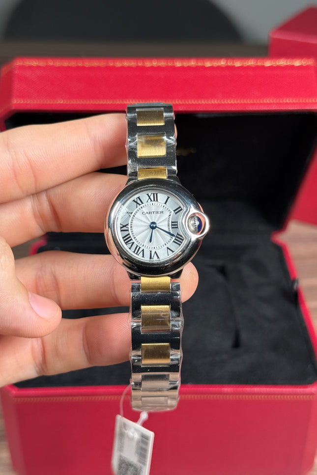 CARTIER BALLON BLEU 28MM BICOLOR