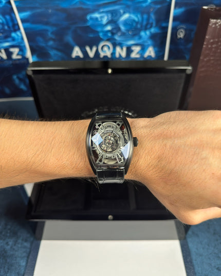 FRANCK MULLER CURVEX SUIZO - NEGRO