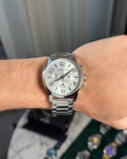 MONTBLANC CRONÓMETRO - PLATEADO