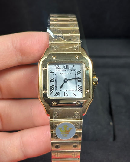 CARTIER SANTOS DORADO 27MM