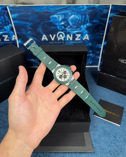 BVLGARI ALUMINIUM GREEN CRONÓGRAFO