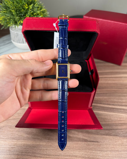 TANK LOUIS CARTIER MINI - AZUL