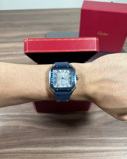 CARTIER SANTOS BISEL AZUL