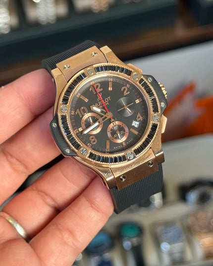 HUBLOT SPIRIT OF BIG BANG  CAUCHO DAMA
