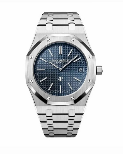 AUDEMARS PIGUET ROYAL OAK 40 MM SUIZO - FONDO AZUL