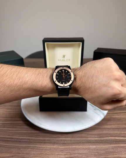 HUBLOT CLASSIC FUSION CERAMIC KING GOLD