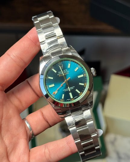 ROLEX MILGAUSS AZUL SUIZO