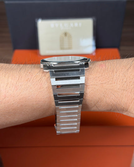 BVLGARI OCTO FINISSIMO - PLATA FONDO AZUL