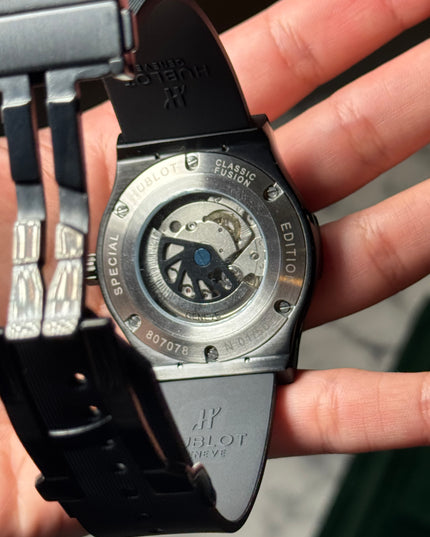 HUBLOT CLASSIC FUSION CERAMIC KING GOLD