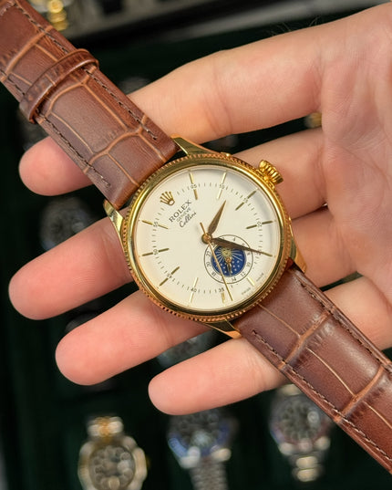 ROLEX CELLINI DE CUERO