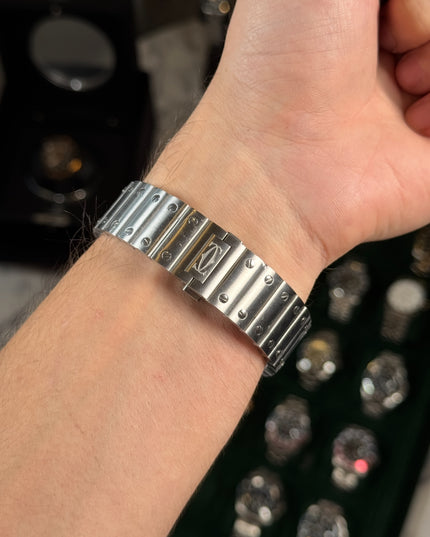 CARTIER SANTOS 40 MMFONDO BLANCO