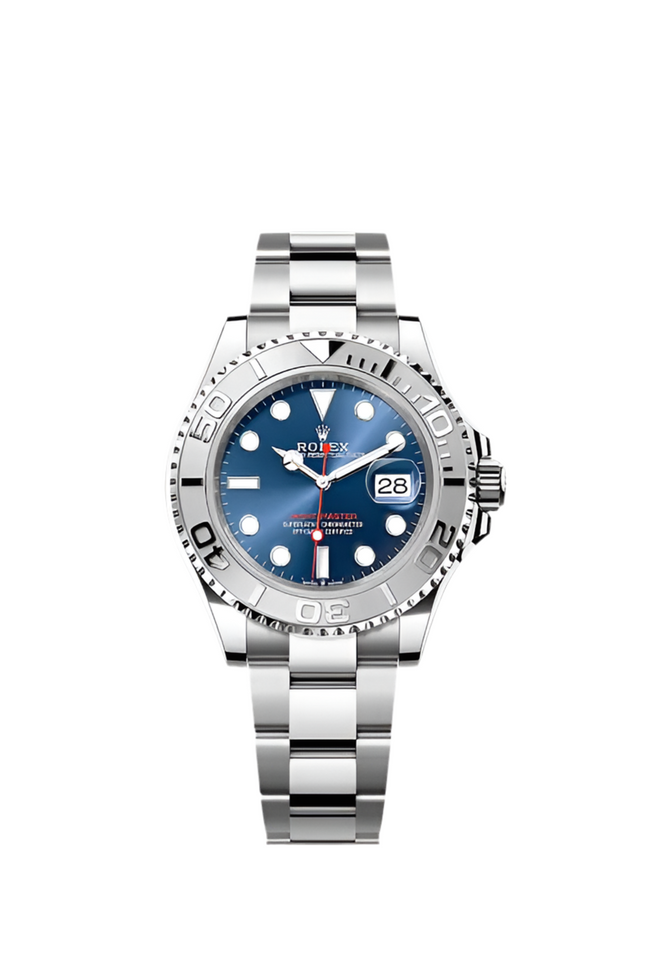 ROLEX YACHT-MASTER 41MM ACERO SUIZO - FONDO AZUL