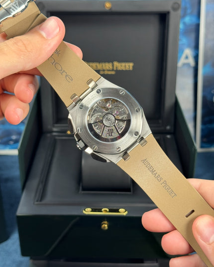 AUDEMARS PIGUET ROYAL OAK OFFSHORE CRONÓGRAFO SUIZO - CAFÉ CLARO