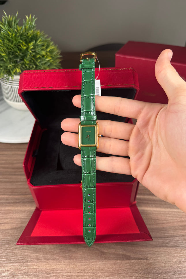 TANK LOUIS CARTIER MINI - VERDE