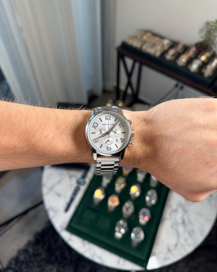 MONTBLANC CRONÓMETRO - PLATEADO