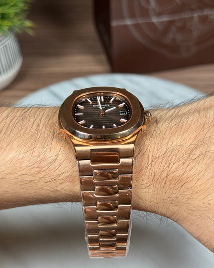 PATEK PHILIPPE ROSEGOLD BLACK DIAL