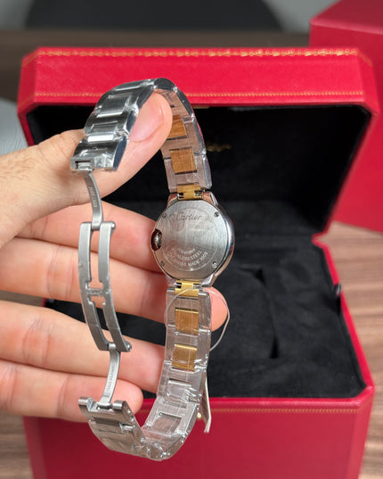 CARTIER BALLON BLEU 28MM BICOLOR