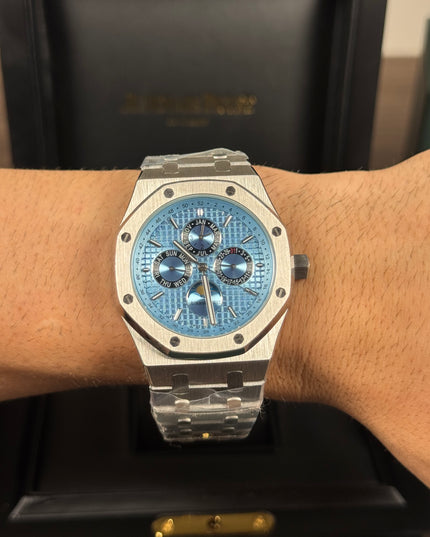 AUDEMARS PIGUET ROYAL OAK CALENDAR - BLUE DIAL