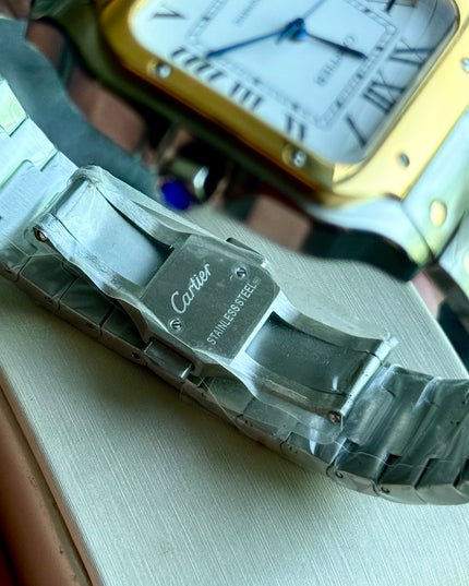 CARTIER SANTOS DOBLE TONO 36 MM
