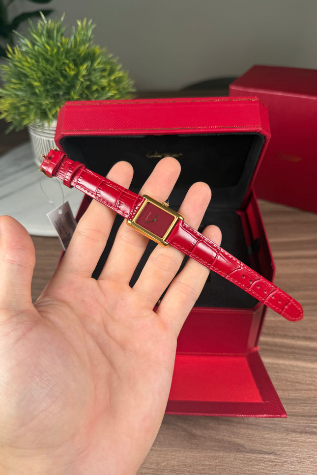 TANK LOUIS CARTIER MINI - ROJO