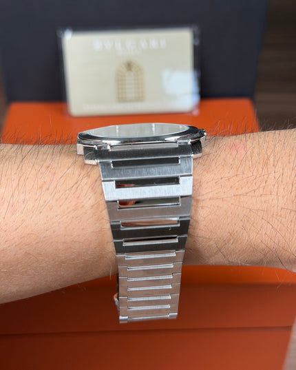 BVLGARI OCTO FINISSIMO - PLATA FONDO AZUL